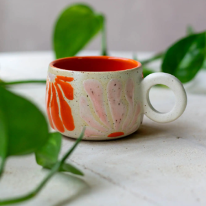 Flower mug