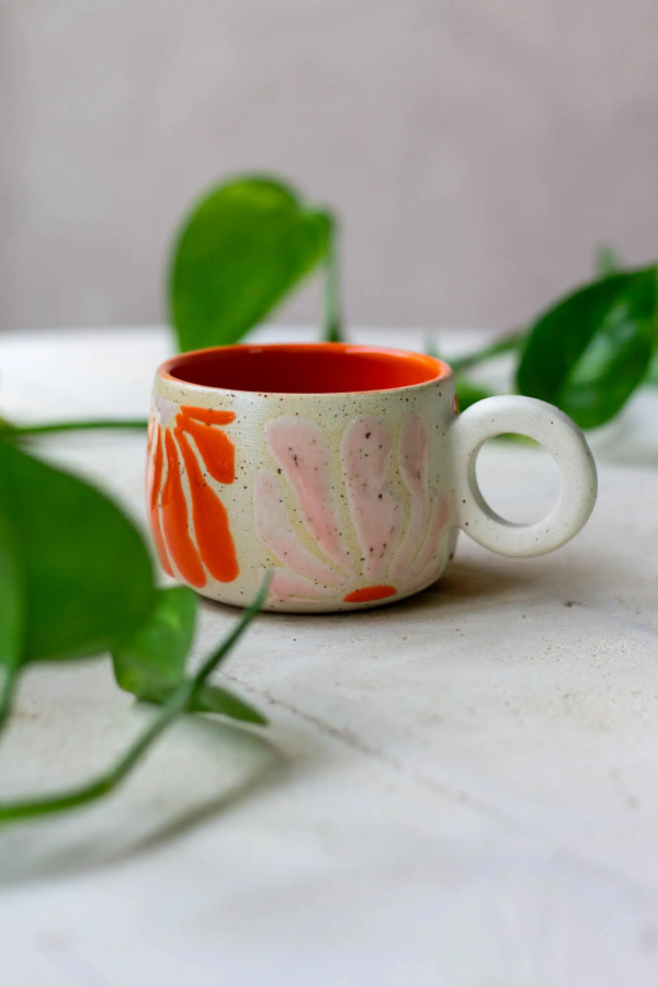 Flower mug