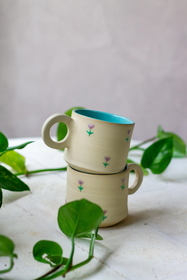 Flower mug