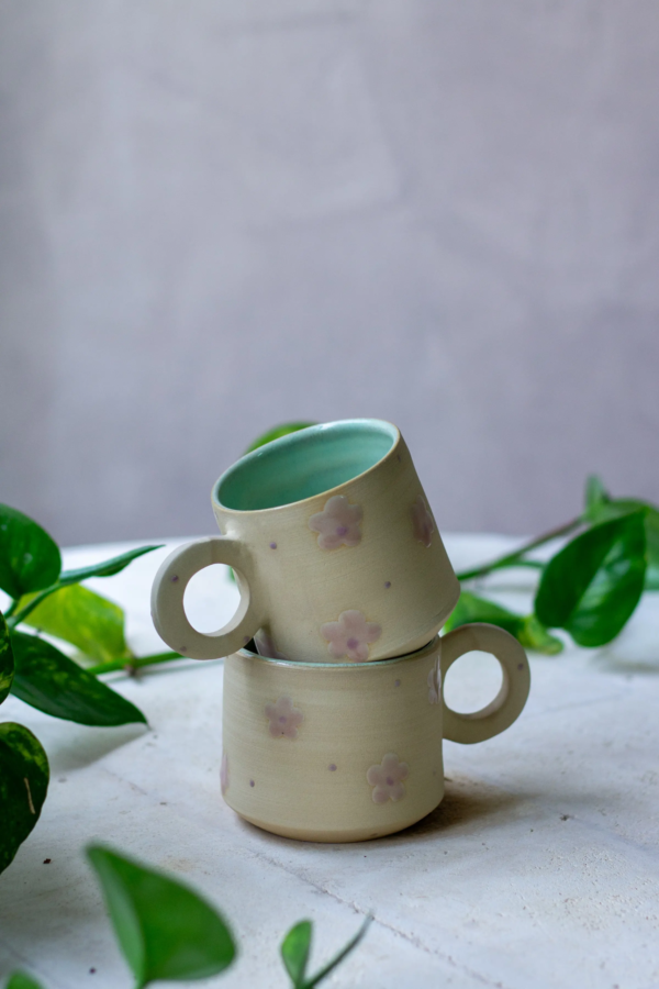 Flower mug