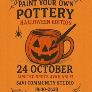 Paint Your Own Pottery - Halloween Edition