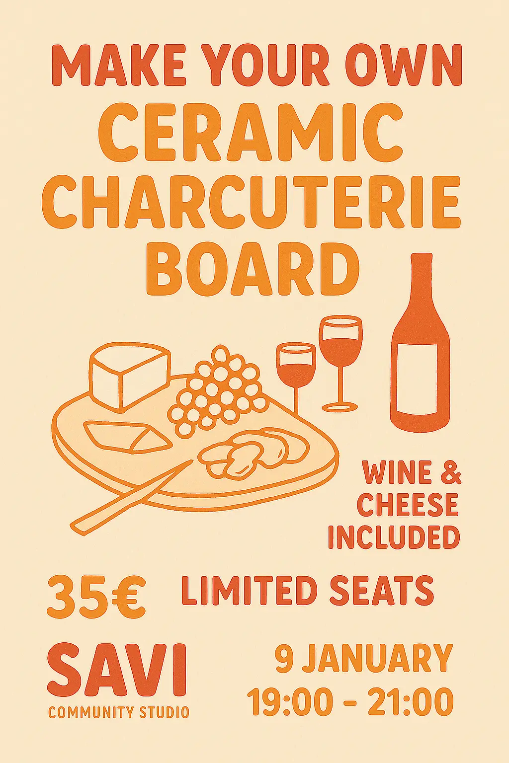 Make your own charcuterie board