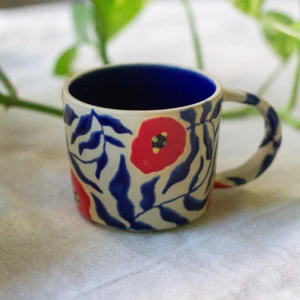 Red Poppy Coffee Mug 200 ml