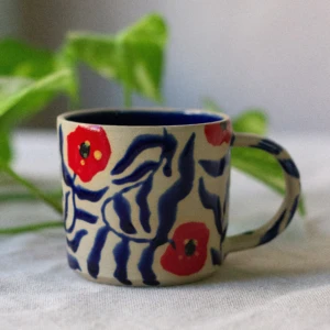 Red Poppy Coffee Mug 270 ml