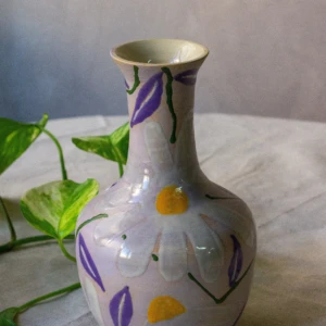 Purple Flower vase