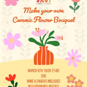 Make Your Own Ceramic Flower Bouquet