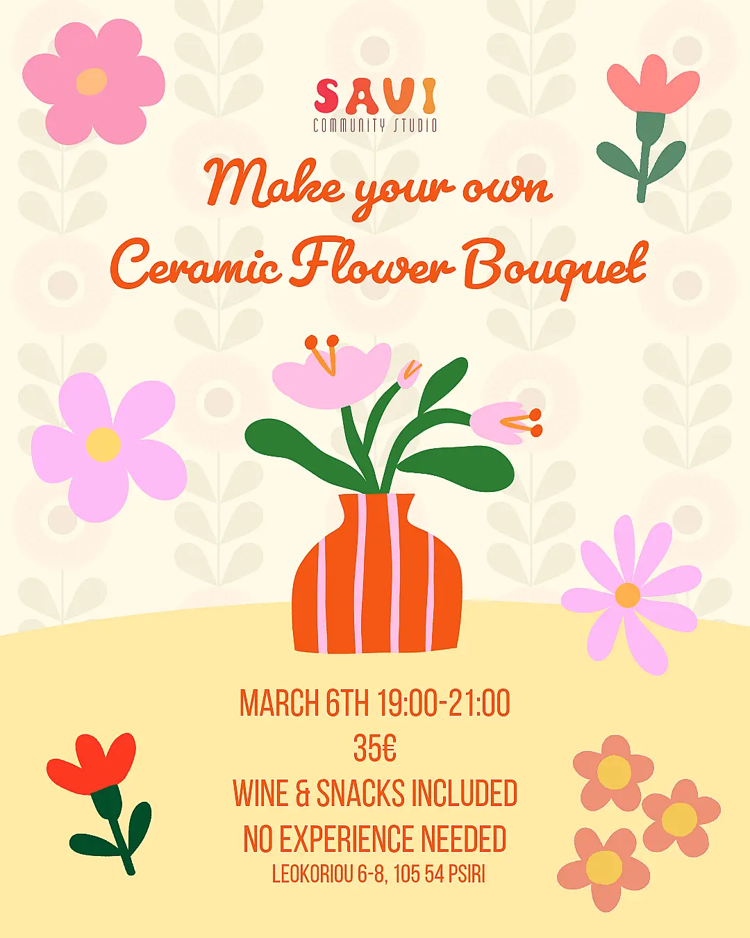 Make Your Own Ceramic Flower Bouquet