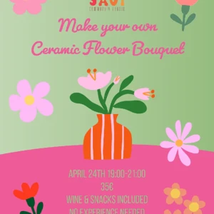 Make Your Own Ceramic Flower Bouquet