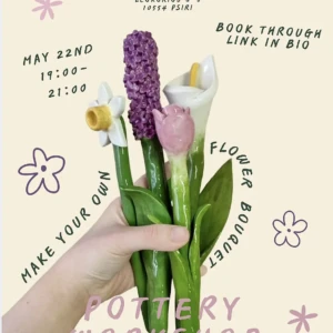 Make Your Own Ceramic Flower Bouquet