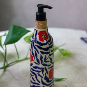 Red Poppy Soap Dispenser