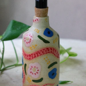 Pink Serpent Soap Dispenser