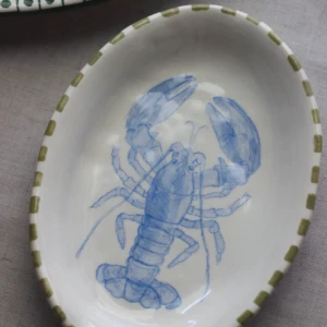 Lobster Side Dish by Dirt Person Ceramics