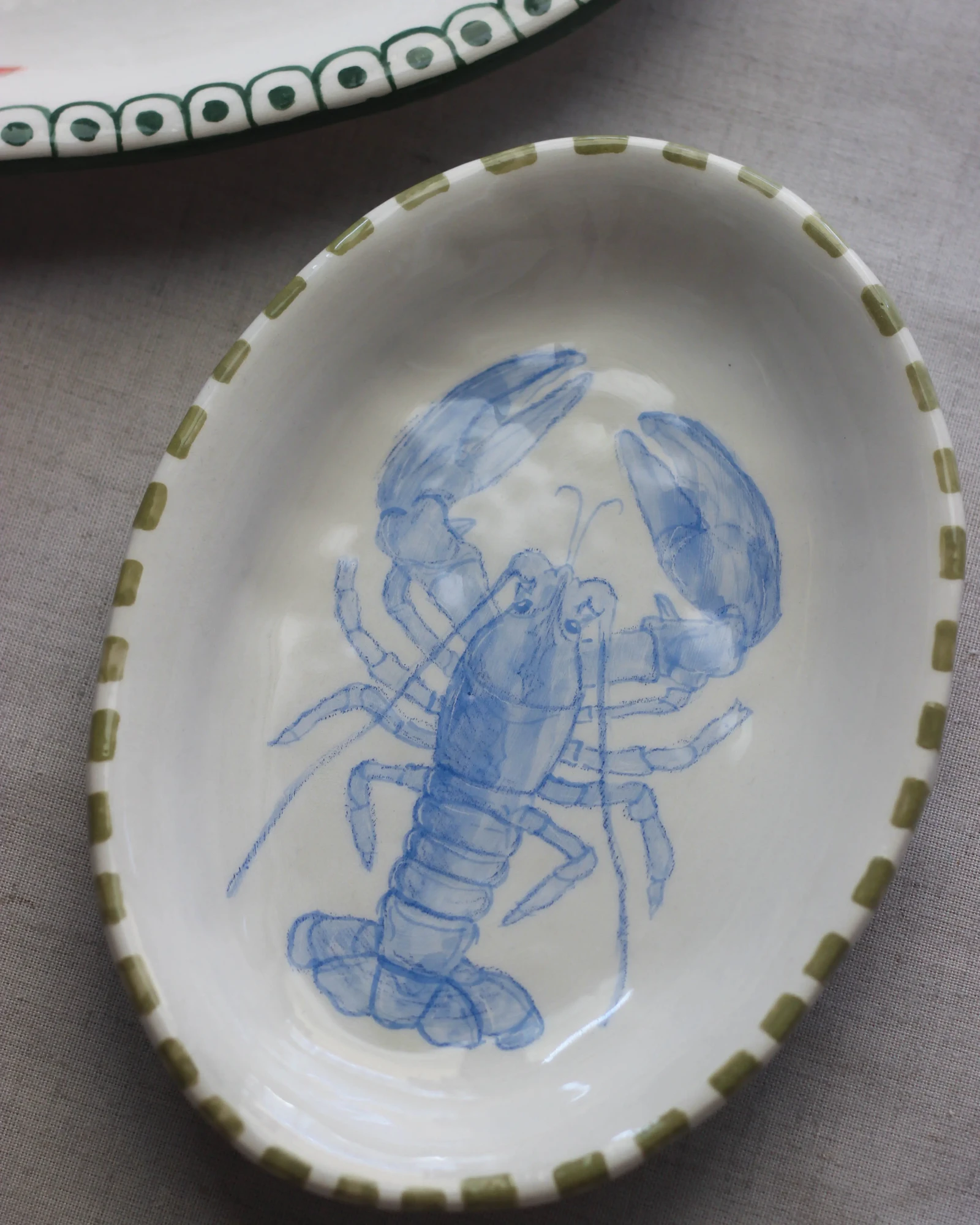 Lobster Side Dish by Dirt Person Ceramics